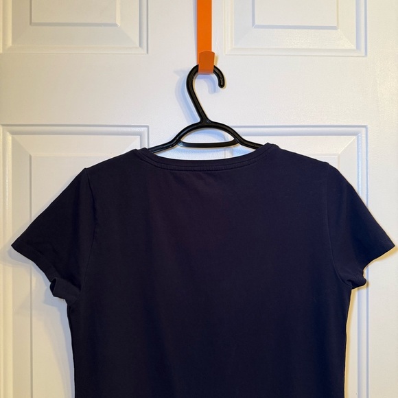 Tommy Hilfiger Black Mini Dress with Red and White Accents - Picture 5 of 7